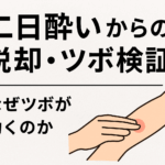 二日酔いからの脱却・ツボ検証【第1回】